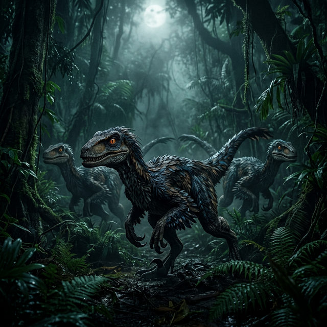 Bando de Velociraptors